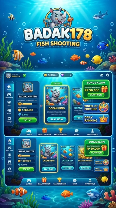 Tampilan aplikasi yang aman dan terpercaya di badak178.